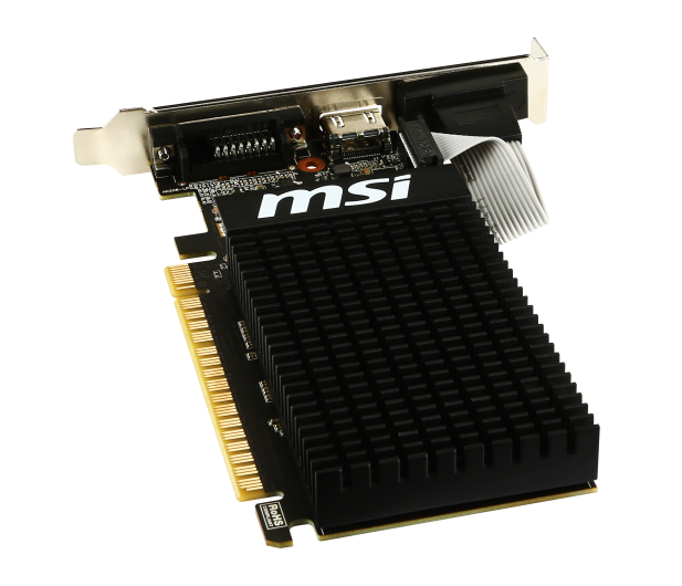 MSI GeForce GT 710 Low Profile 1GB DDR3 - 285437 - zdjęcie 3
